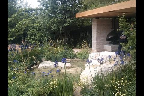 Award-winning garden designer Adam Frost worked on the Homebase Garden - 'Time to Reflect' in association with Alzheimer's Society.